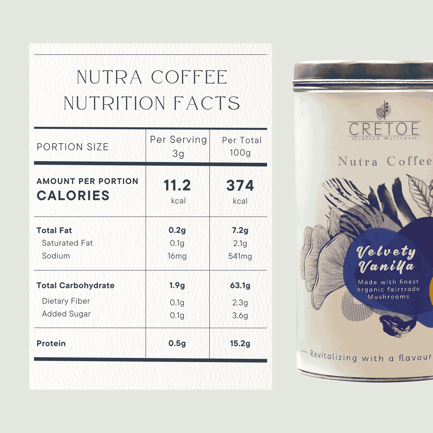 Nutra Coffee - Velvety Vanilla