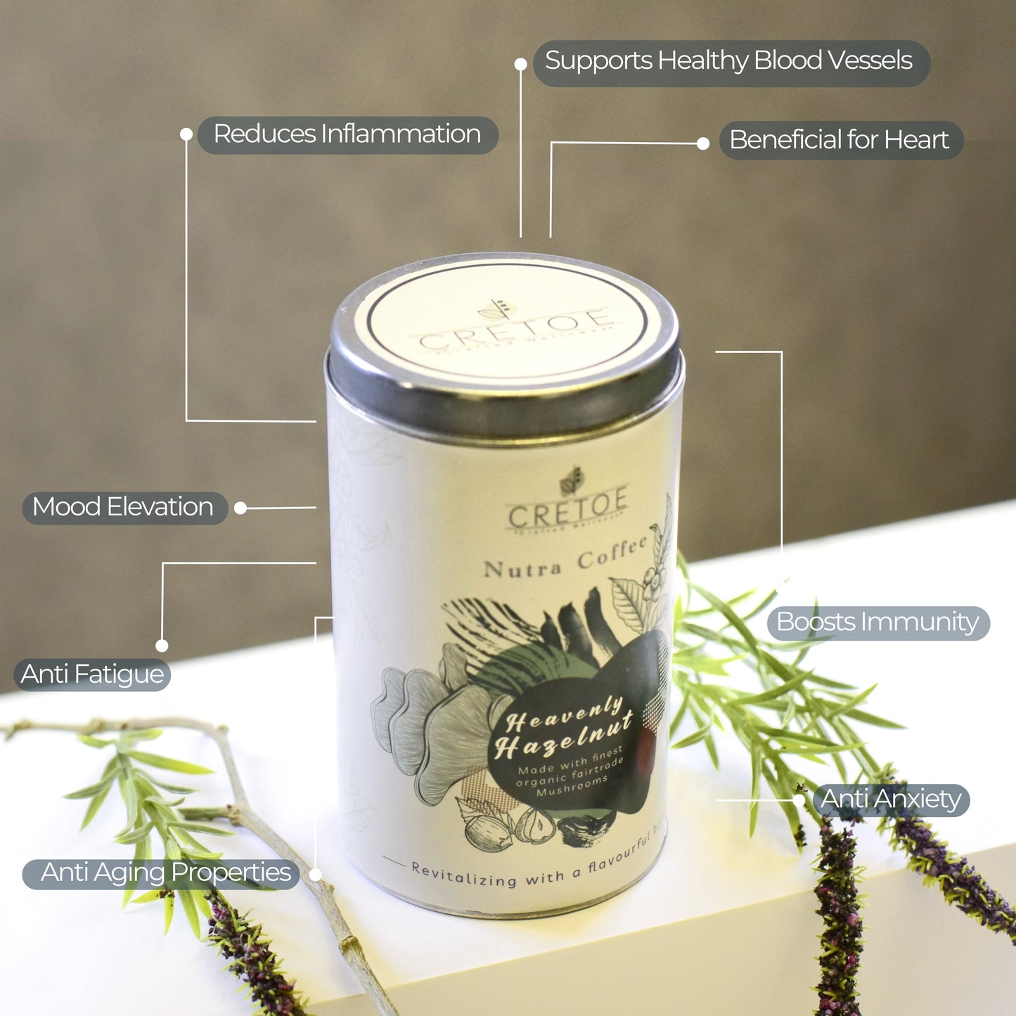 Nutra Coffee - Heavenly Hazelnut