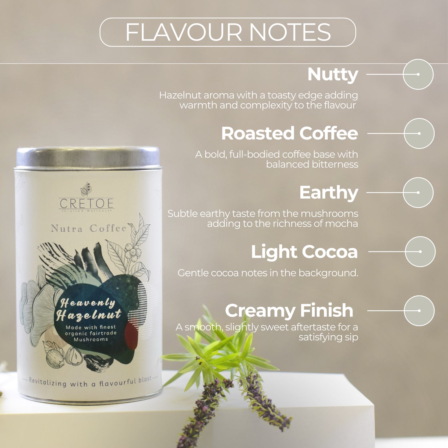 Nutra Coffee - Heavenly Hazelnut